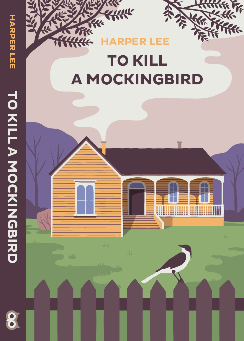 To kill a mockingbird cover design © Silvia Bettini